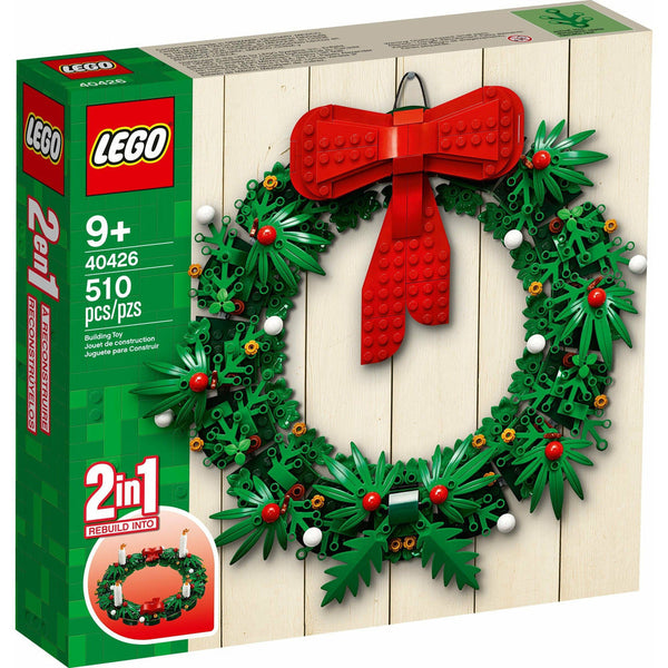LEGO Seasonal Weihnachtskranz der Saison 2-in-1 40426