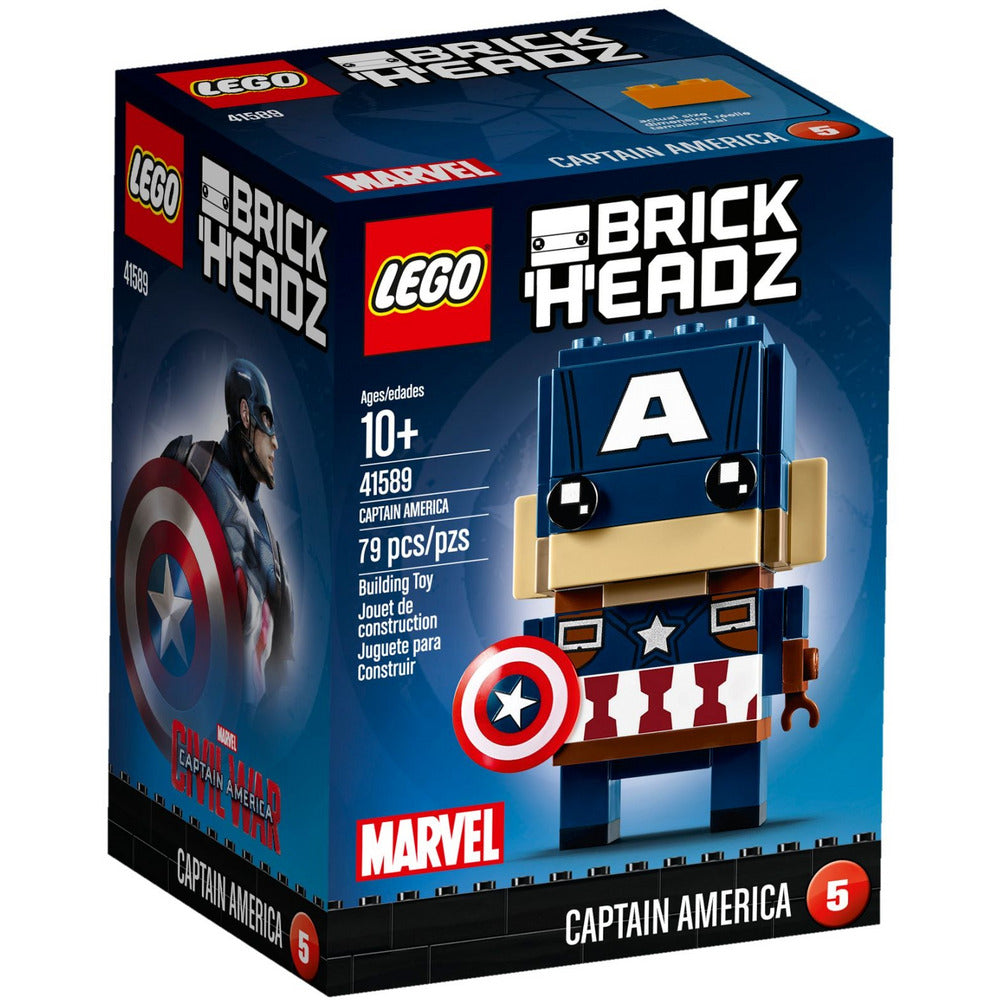 LEGO Brickheadz Captain America 41589