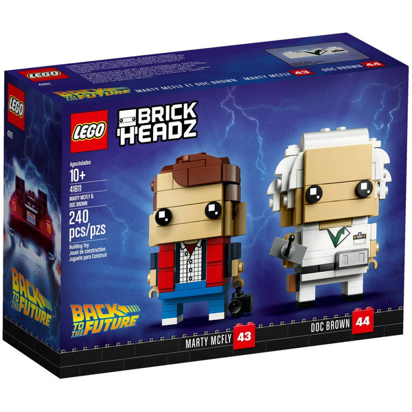 LEGO Brickheadz Marty Mcfly & Doc Brown 41611
