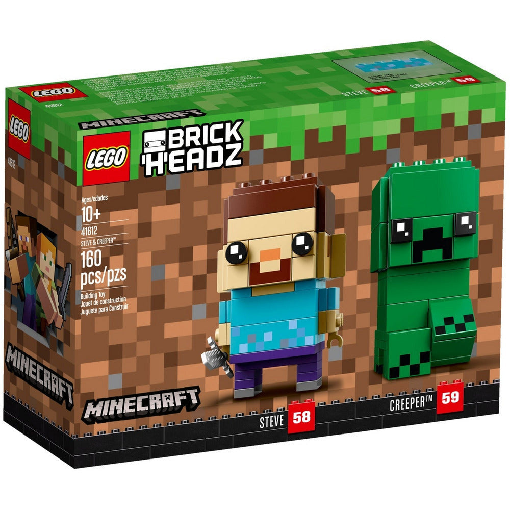 LEGO Brickheadz Steve & Creeper 41612