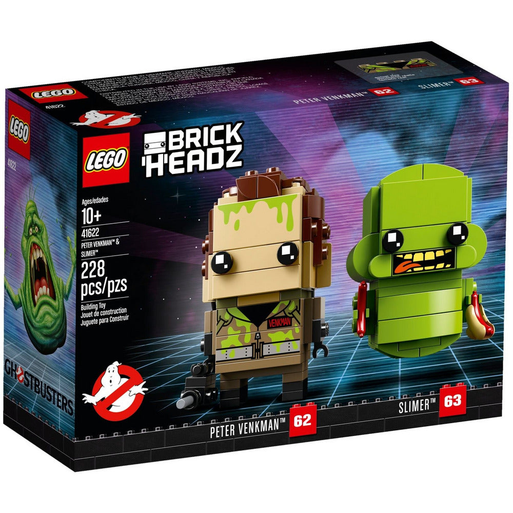 LEGO Brickheadz Peter Venkman & Slimer 41622