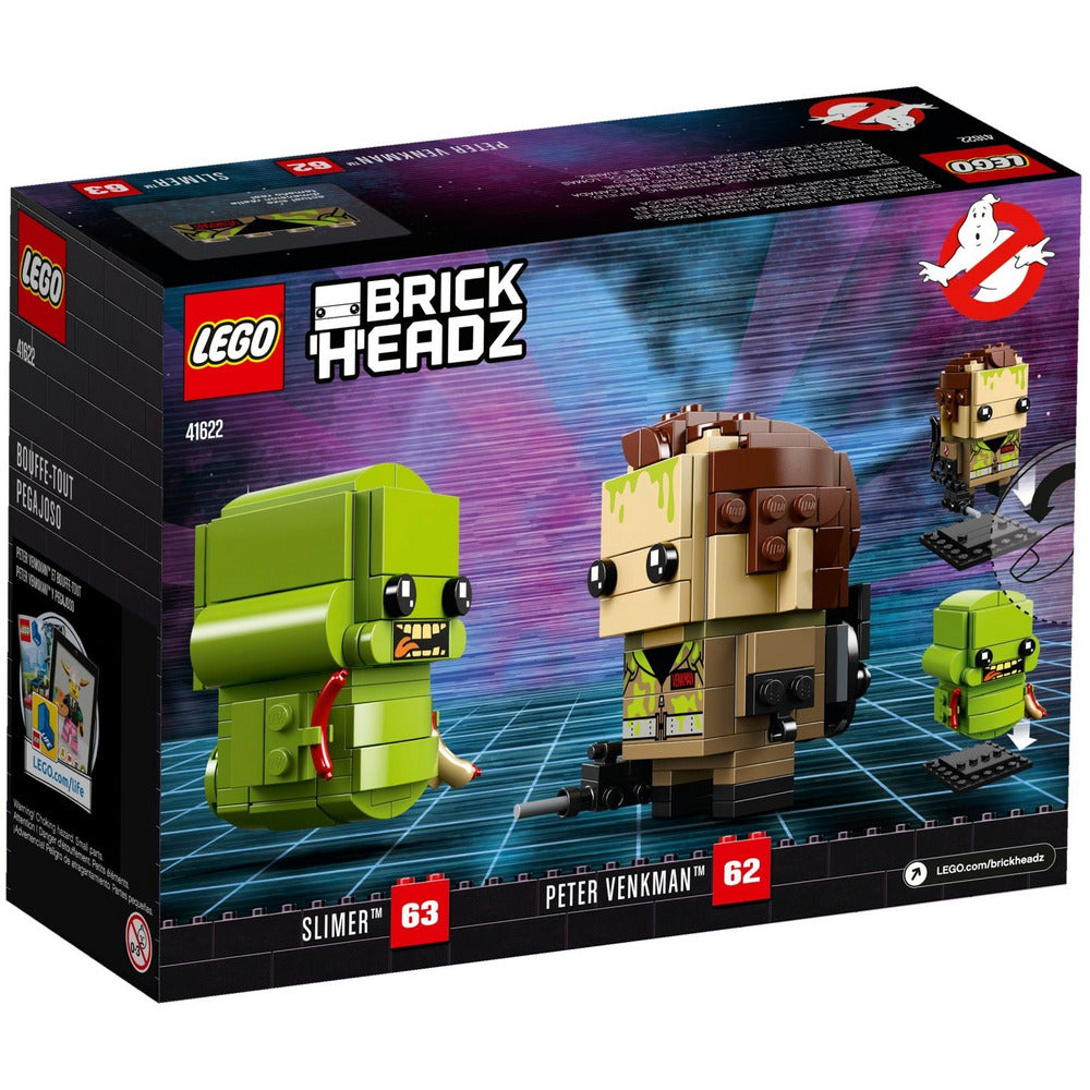 LEGO Brickheadz Peter Venkman & Slimer 41622