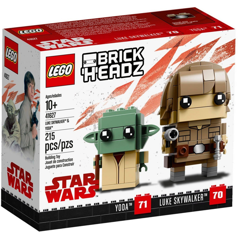 LEGO Brickheadz Luke Skywalker &  Yoda 41627