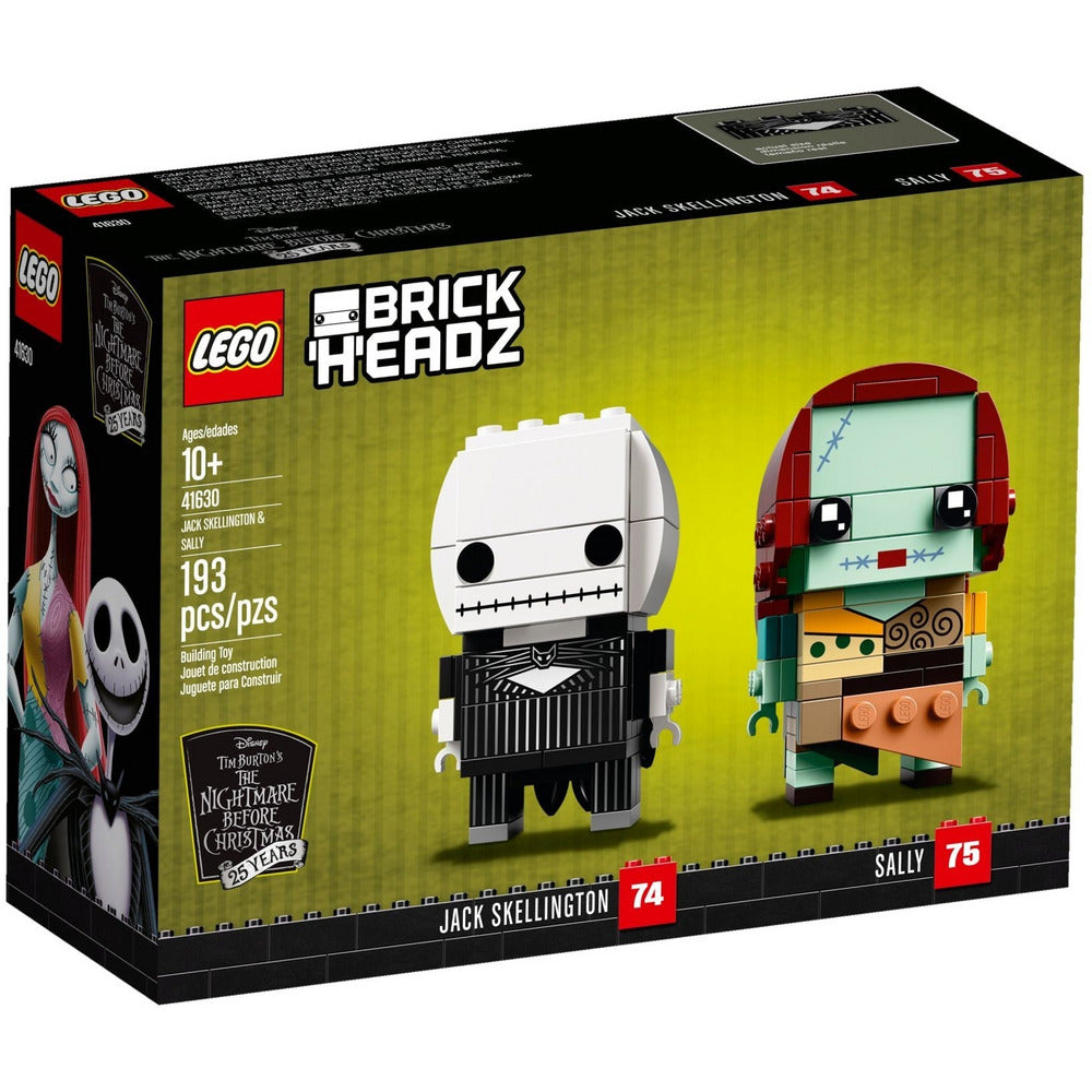 LEGO Brickheadz Jack Skellington & Sally 41630