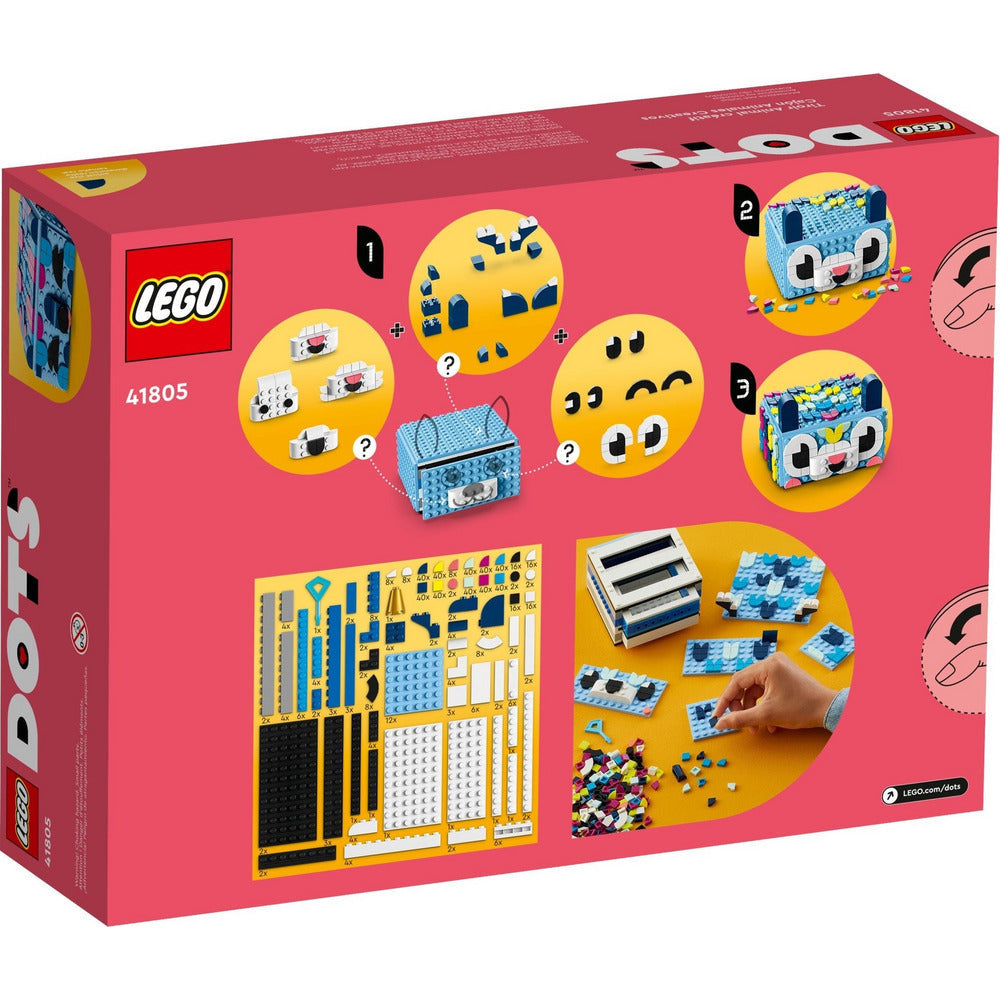 LEGO Dots Tier-Kreativbox mit Schubfach 41805