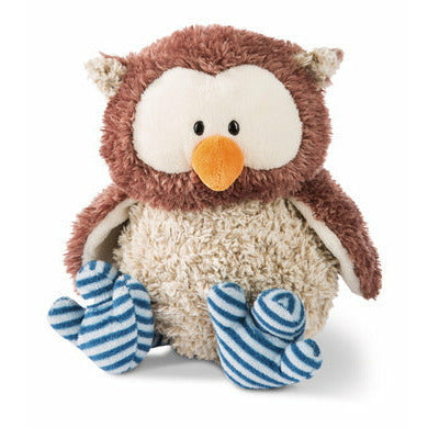 <tc>Nici Hibou Oscar 35cm avec articulation, tête pivotante</tc>