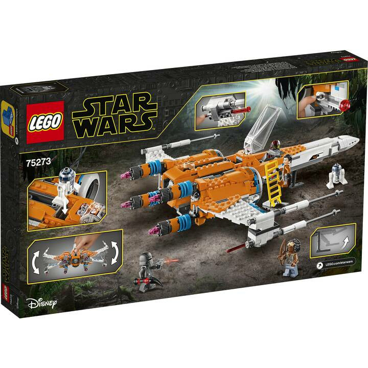 LEGO Star Wars Le X-Wing Starfighter de Poe Dameron 75273