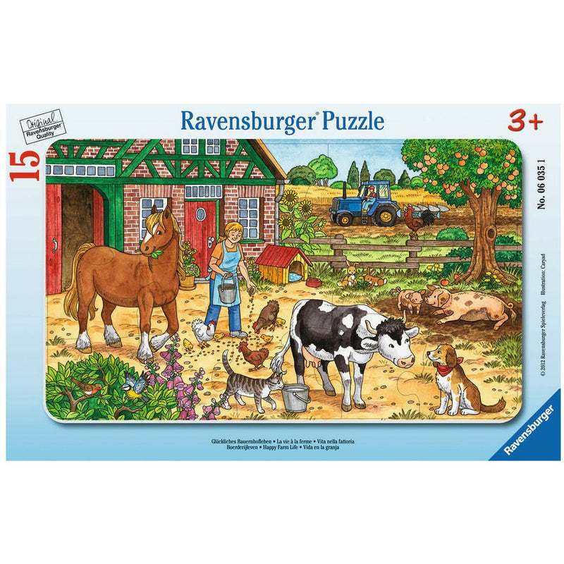 Puzzle Glückliches Bauernhofleben