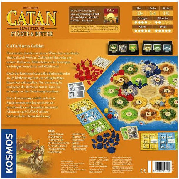 CATAN Städte & Ritter Erweiterung