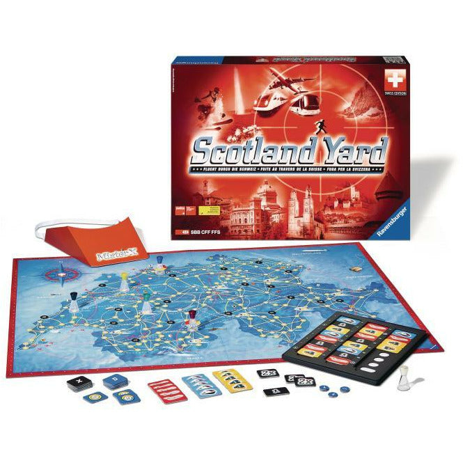 Jeu familial Ravensburger Scotland Yard Swiss Edition