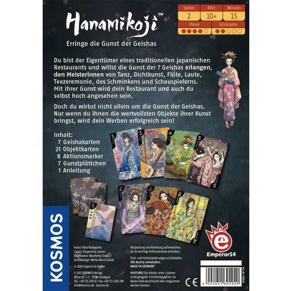 Kartenspiel Hanamikoji