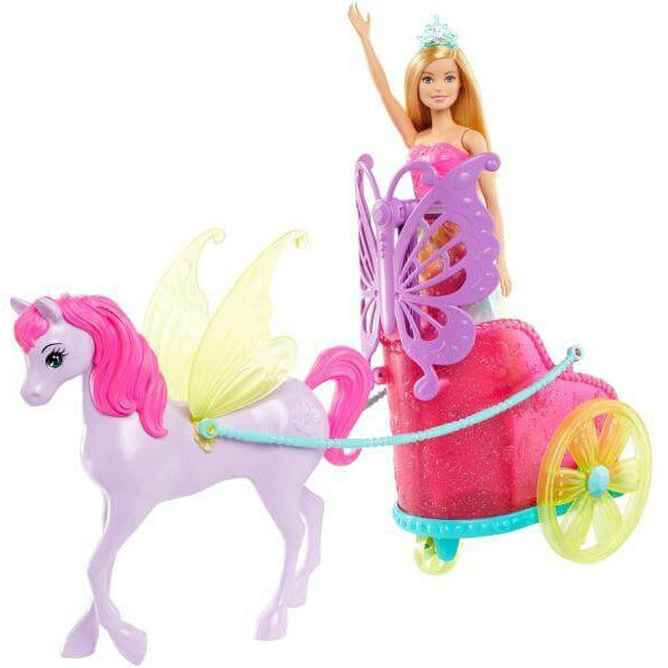 Barbie Spielset Dreamtopia Prinzessin mit Kutsche