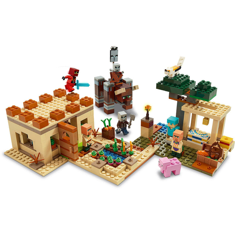 LEGO Minecraft Der Illager-Überfall 21160