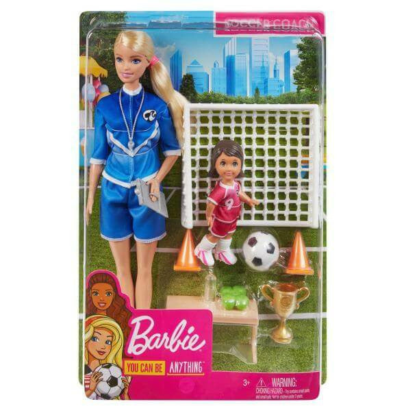 Barbie Spielset Fussballtrainerin