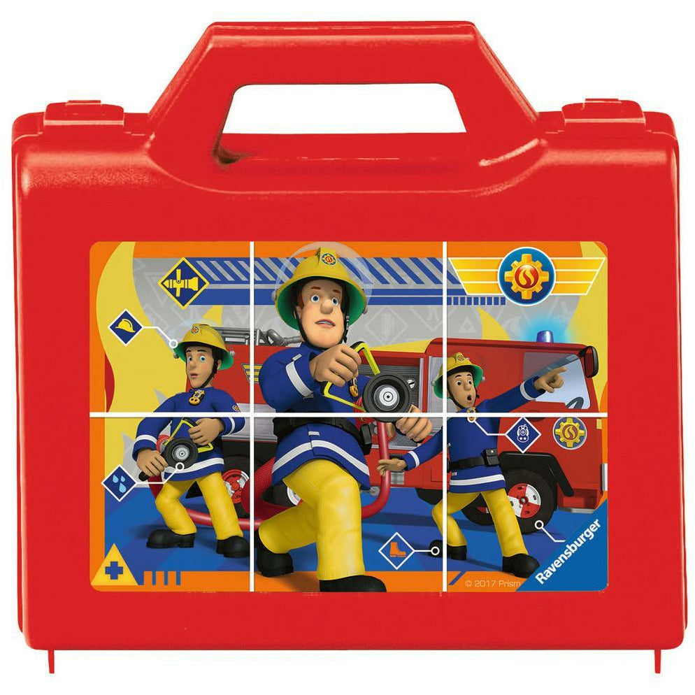 Puzzle Sam, tapferer Feuerwehrmann