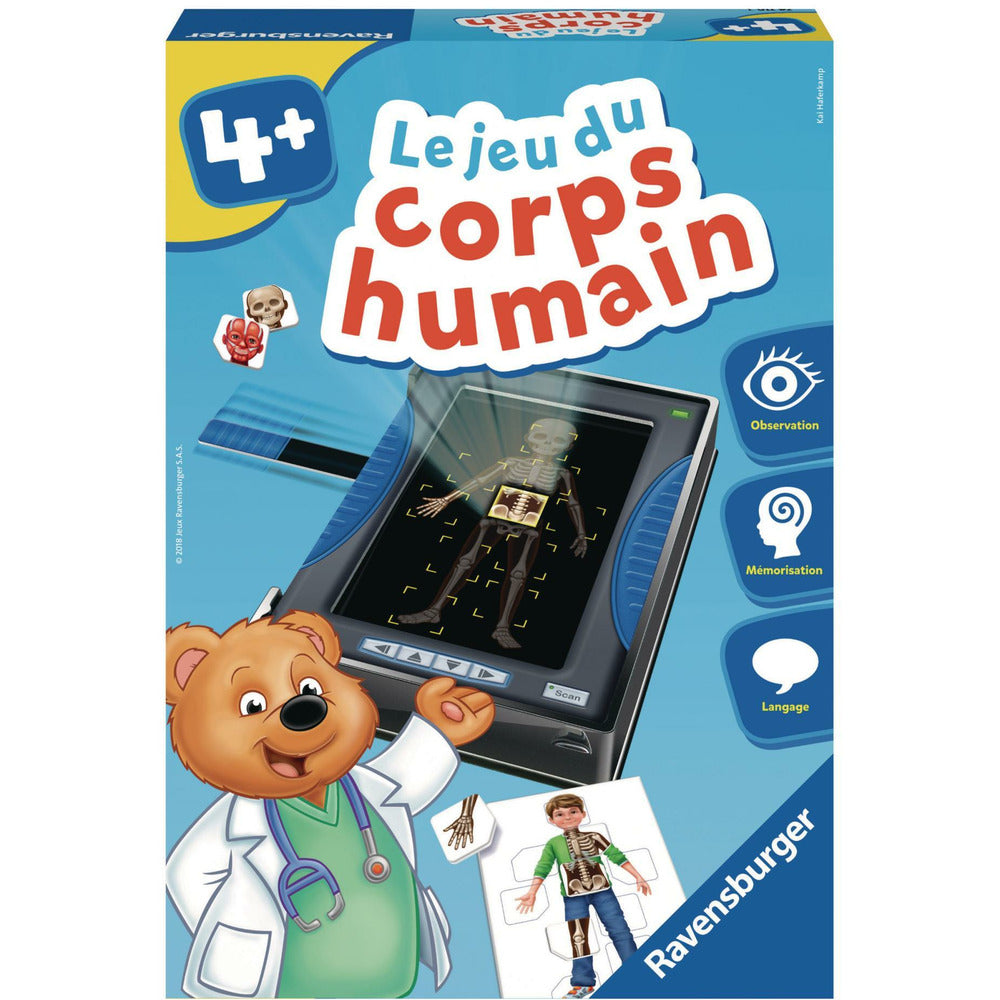 Ravensburger Kinderspiel Le jeu du corps humain