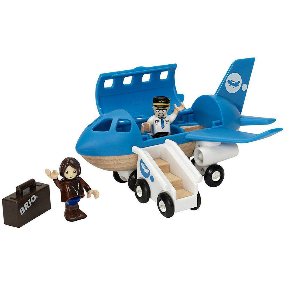 Brio Blaues Flugzeug