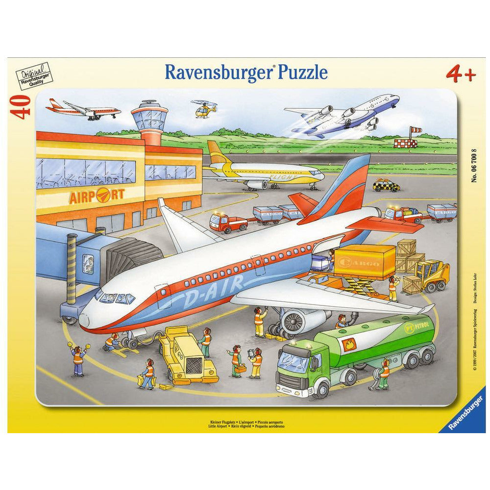 Casse-tête Ravensburger, petit aérodrome