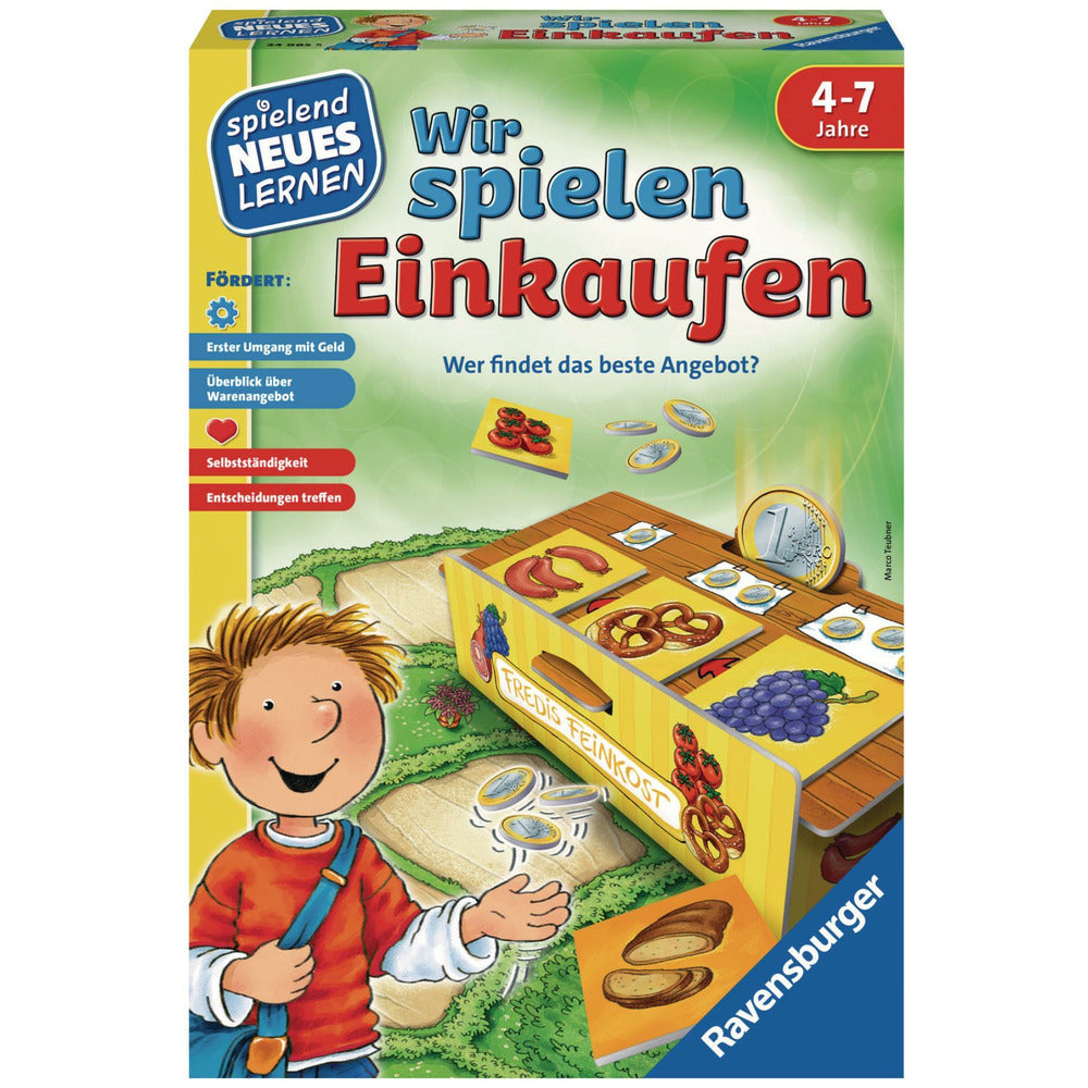 Wir spielen Einkaufen