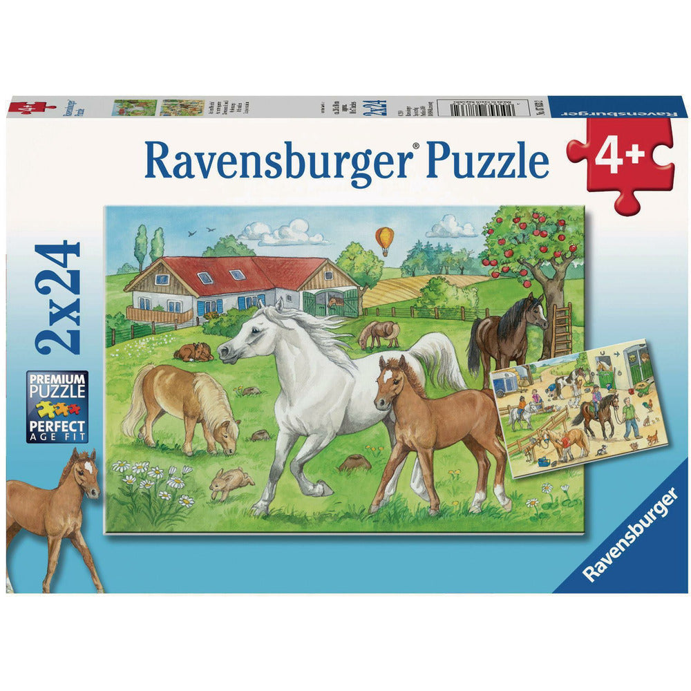 Puzzle à la ferme équestre