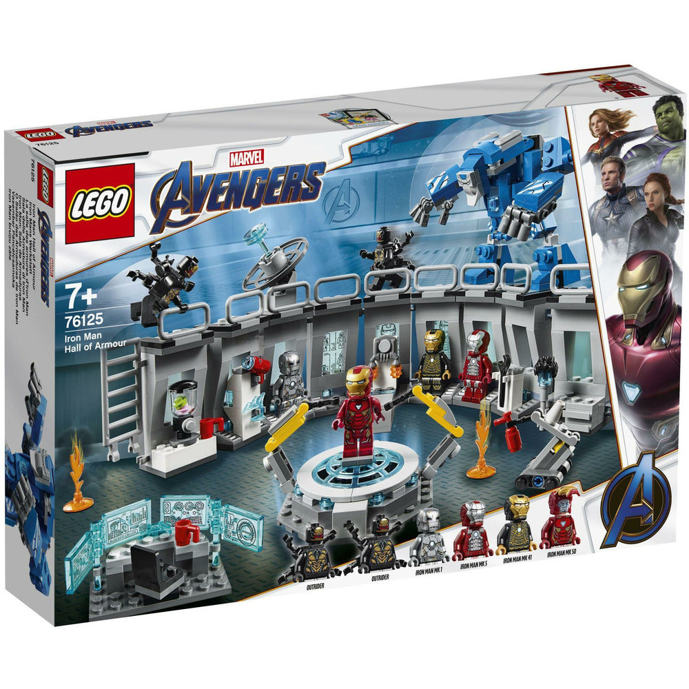 LEGO Marvel Iron Mans atelier 76125