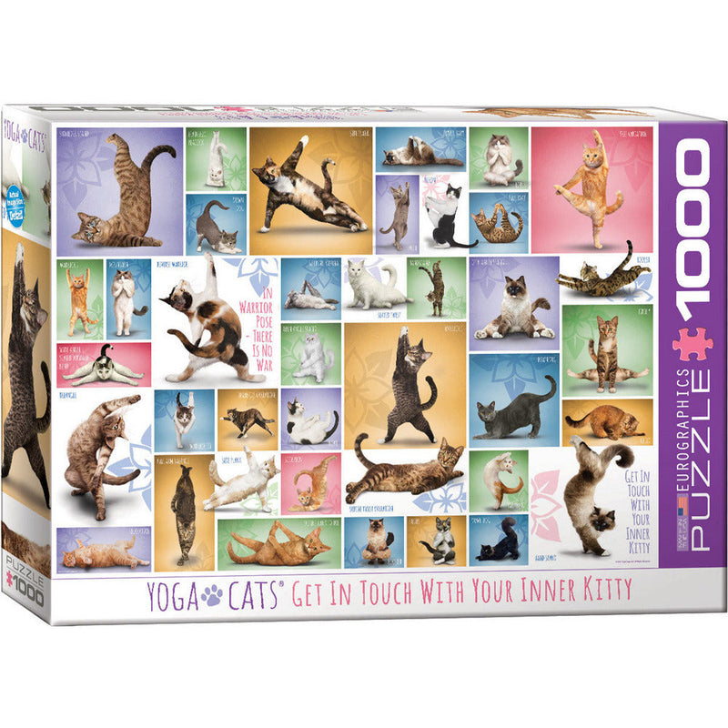 Puzzle - Yoga Cats