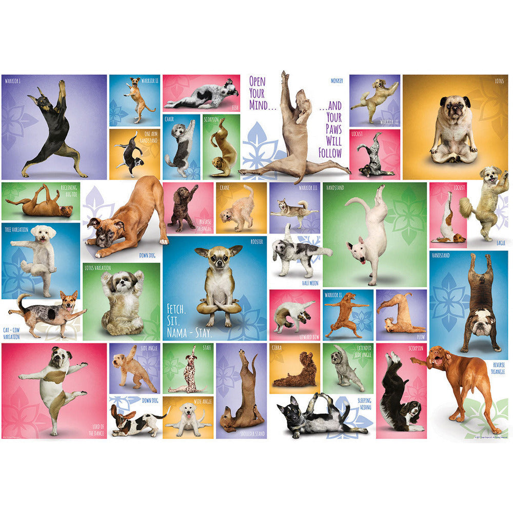 Puzzle - Yoga Dogs