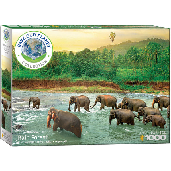 Puzzle - Save the Planet! Regenwald
