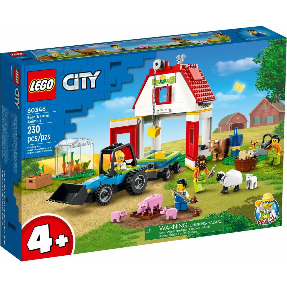 LEGO City - Scheunenhof mit Tieren 60346