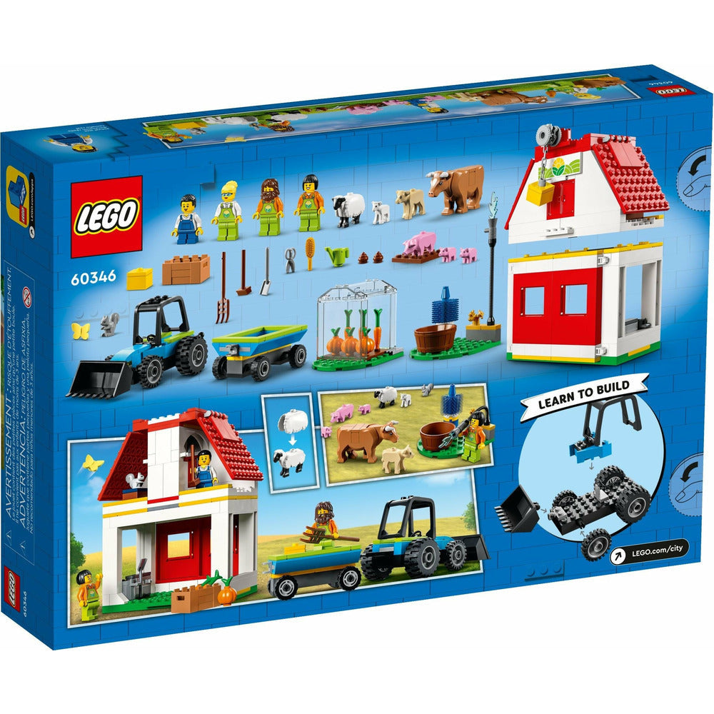 LEGO City - Scheunenhof mit Tieren 60346