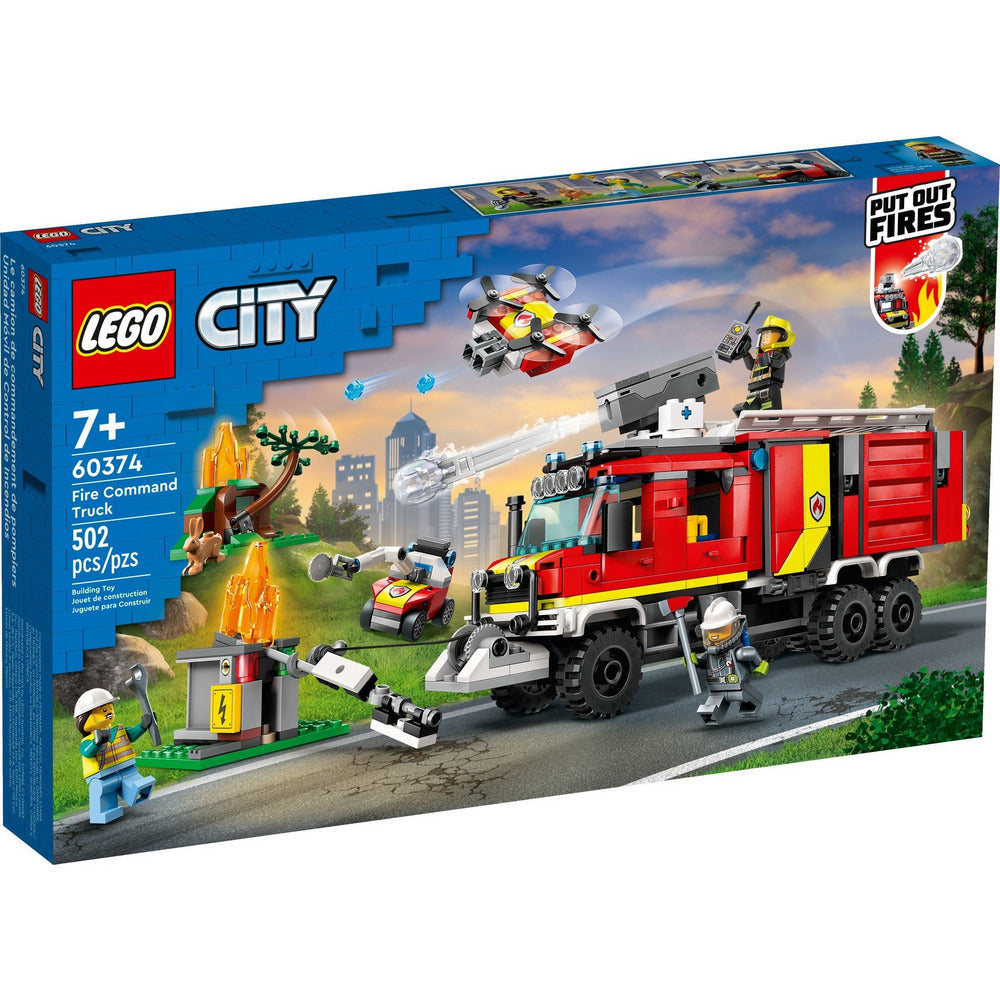 LEGO City Einsatzleitwagen der Feuerwehr 60374