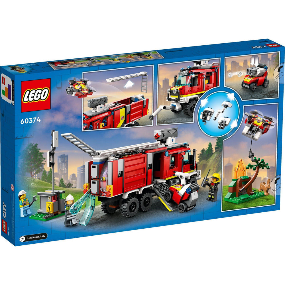 LEGO City Einsatzleitwagen der Feuerwehr 60374