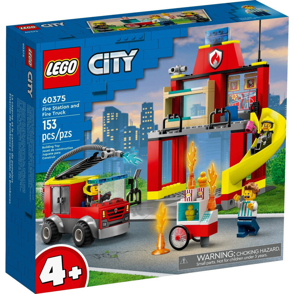 LEGO City Feuerwehrstation und Löschauto 60375