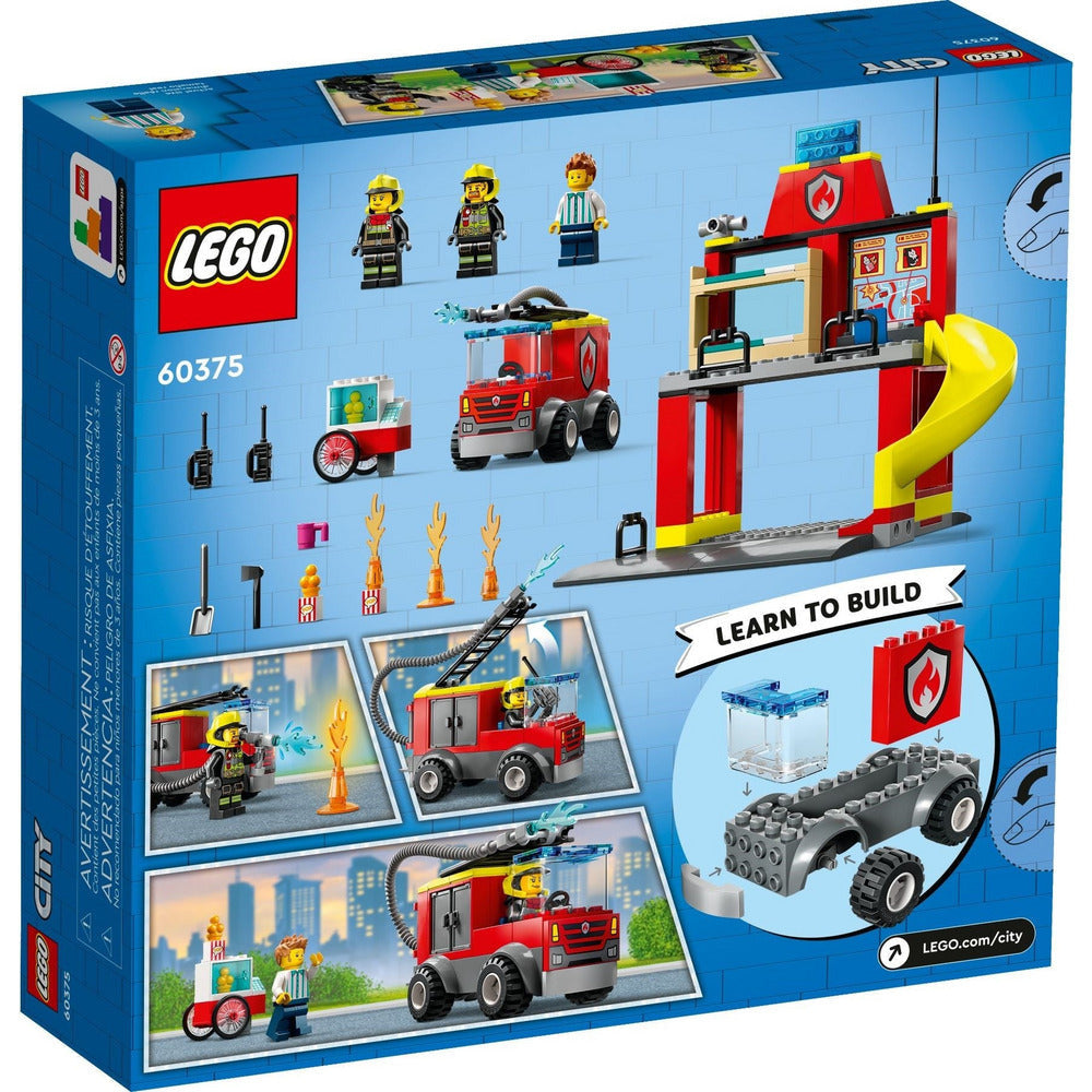 LEGO City Feuerwehrstation und Löschauto 60375