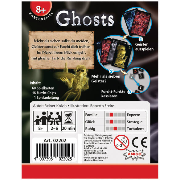 Amigo Ghosts Kartenspiel