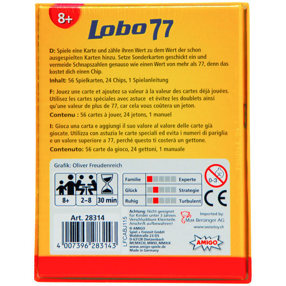 Lobo 77 - Kartenspiele - Spielkiste Schweiz AG