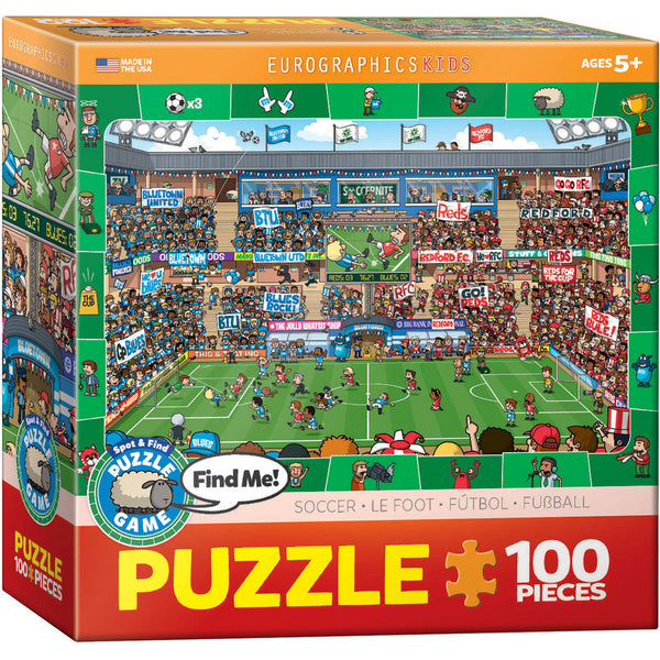 Puzzle Spot & Find - Fussball