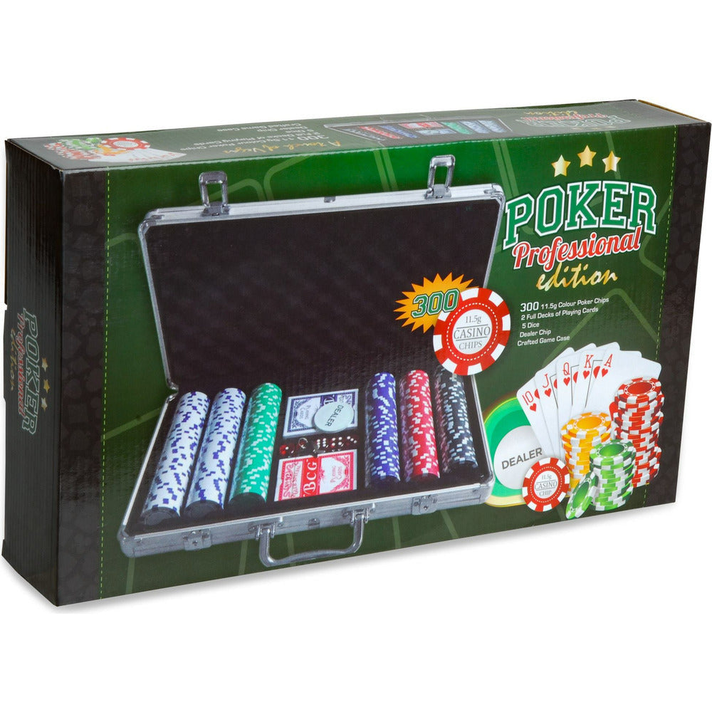 Set de poker 300 dans une mallette en aluminium