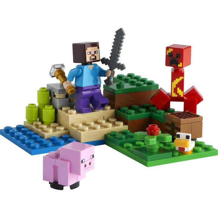 <transcy>LEGO Minecraft L'embuscade du Creeper 21177</transcy>
