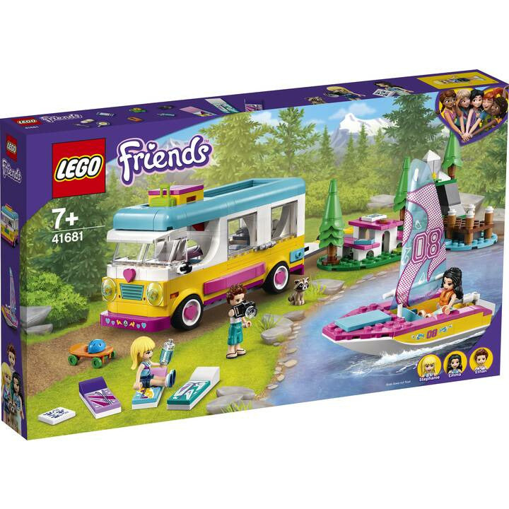 LEGO Friends RV et excursion en voilier 41681