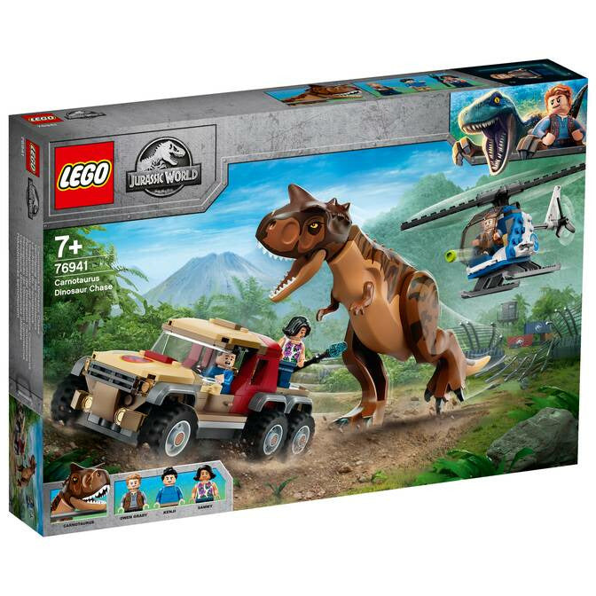LEGO Jurassic World Verfolgung des Carnotaurus 76941