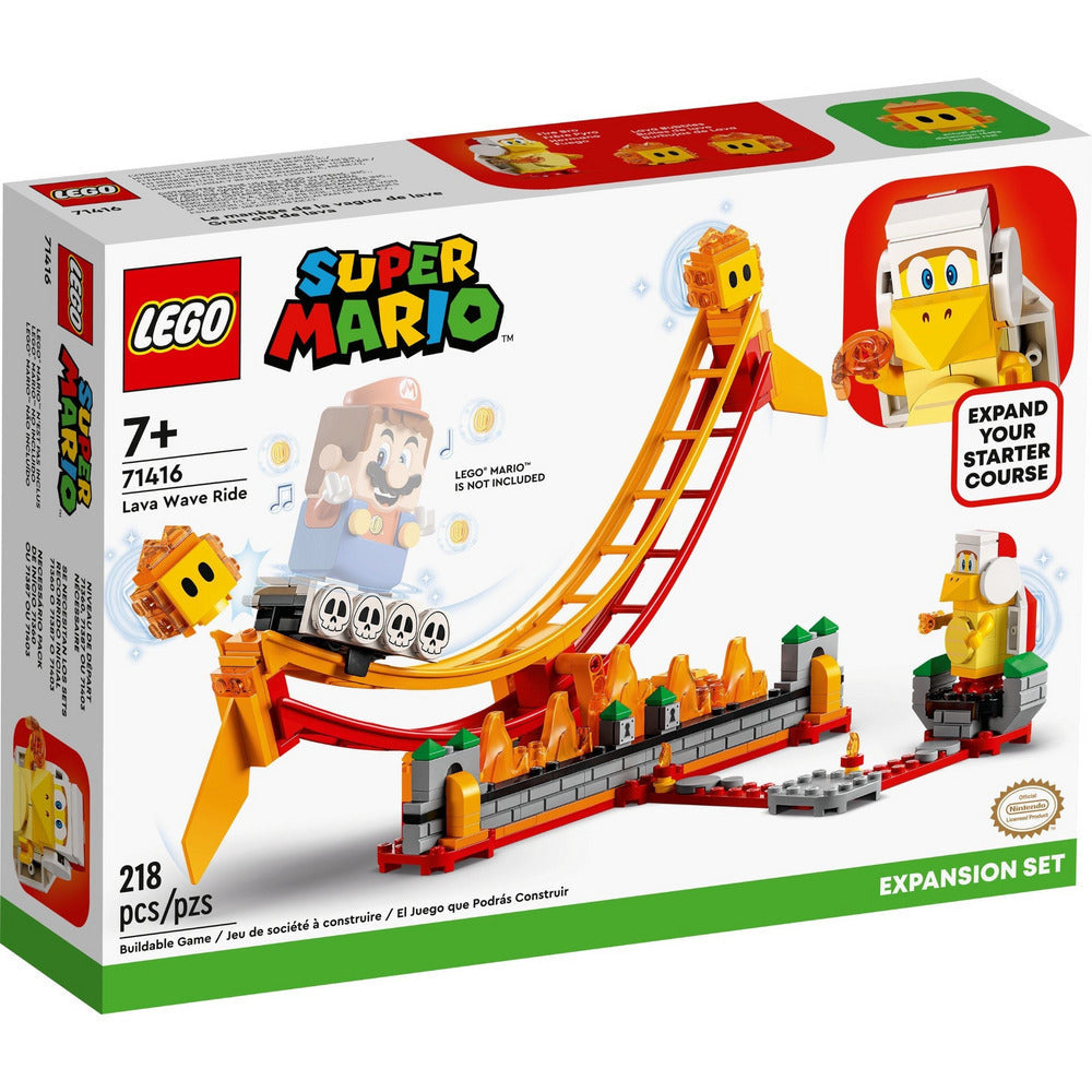 LEGO Super Mario Lavawelle-Fahrgeschäft 71416