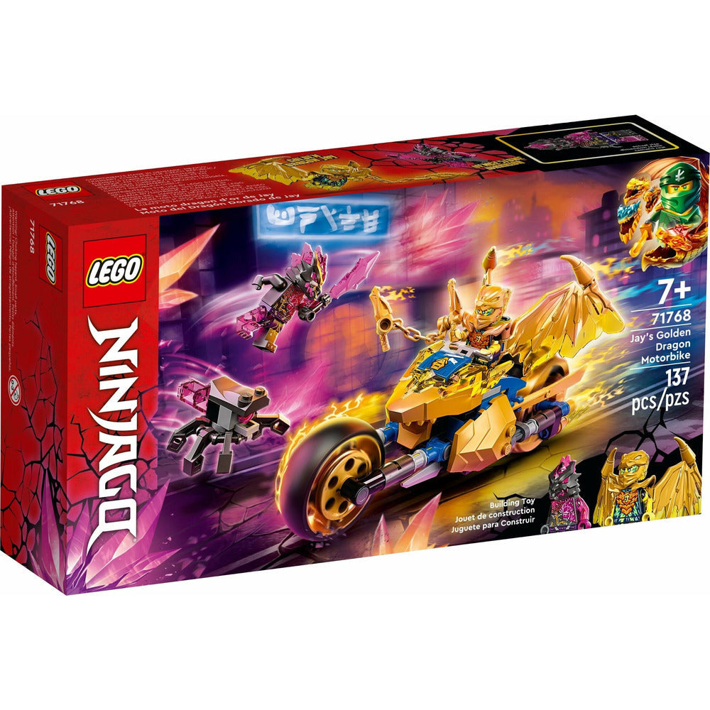 LEGO Ninjago Jay's Golden Dragon Motorrad 71768