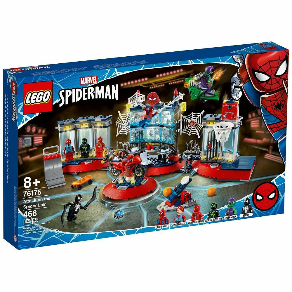 <transcy>LEGO Marvel Super Heroes Attaque du repaire de Spider-Man 76175</transcy>