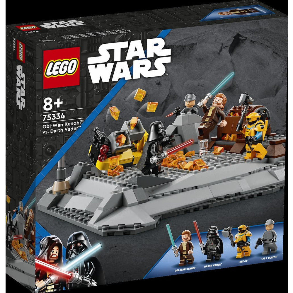 LEGO Star Wars Obi-Wan Kenobi vs. Darth Vader 75334