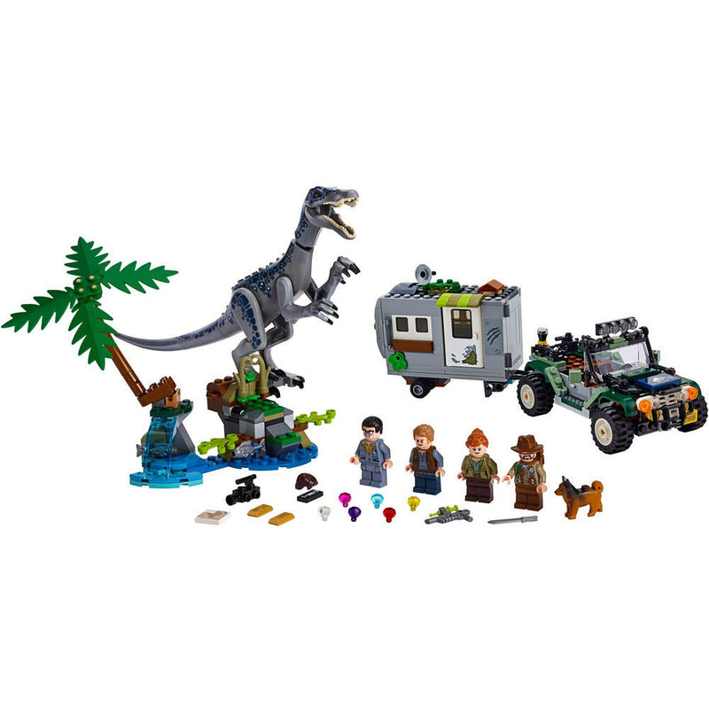 LEGO Jurassic World Baryonyxs Kräftemessen 75935