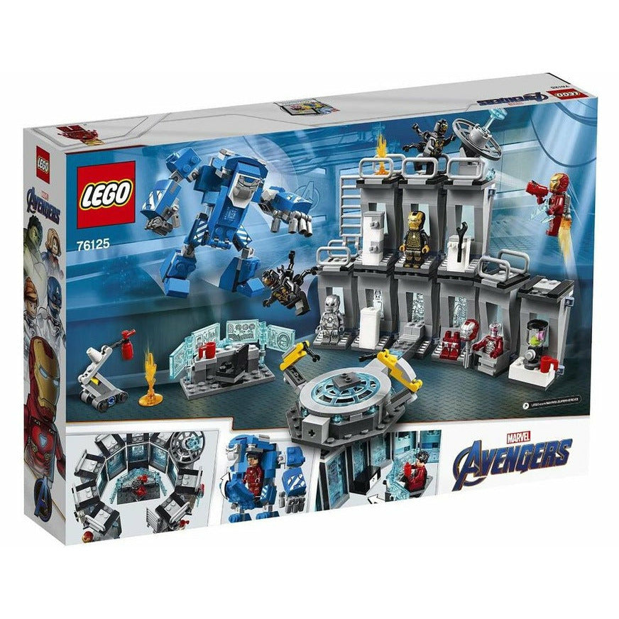 LEGO Marvel Iron Mans atelier 76125