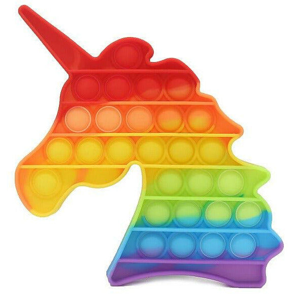 Bubble Fidget Einhorn Regenbogen