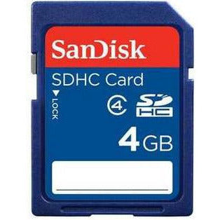 SANDISK Standard SDHC Karte, Klasse 2, 4.0GB