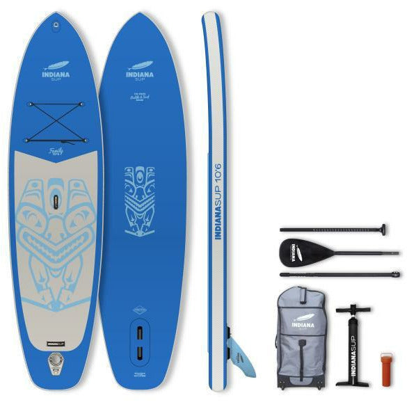 Indiana SUP Board 10'6 Family Pack Stand-Up-Paddling Board